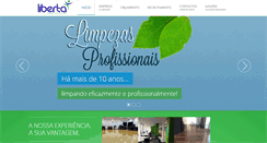 Desktop Screenshot of limpezasliberta.com